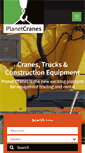 Mobile Screenshot of planetcranes.com